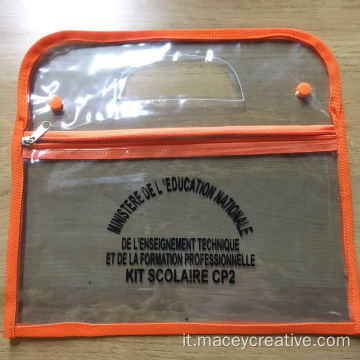 Kit scolastico della custodia in PVC